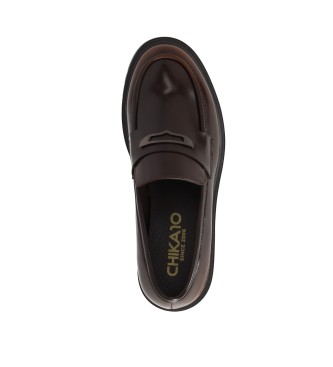 Chika10 Mocassins Vagabund 04 marron