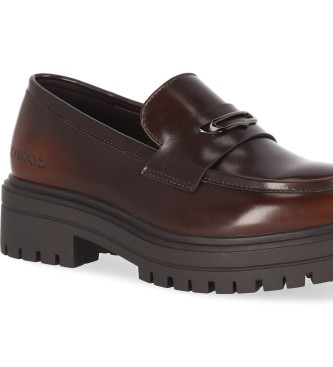 Chika10 Mocassins Vagabund 04 marron