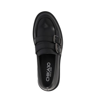 Chika10 Mocassins Vagabund 07 preto