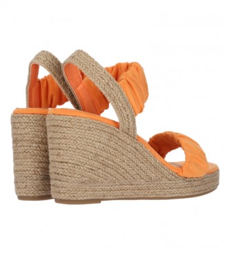 Chika10 Sandals Violet 04 Orange