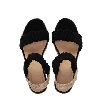 Chika10 Sandals Violet 04 Black