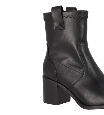 Chika10 Yang 01 Stiefelette Schwarz