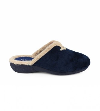 Chika10 House slippers Home 01 navy