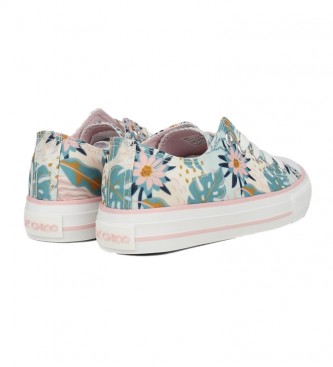 Chika10 Sneakers City Kids 22 con stampa floreale