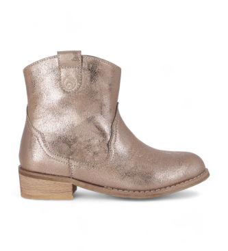 Chika10 Kids Lisy 18 taupefarbene Ankle Boots