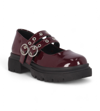 Chika10 Kids Nani 12 burgundy shoes