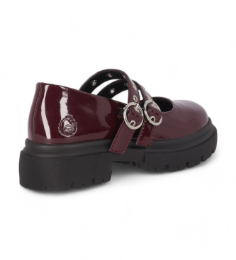 Chika10 Kids Nani 12 burgundy shoes