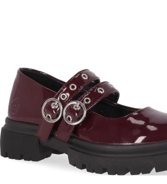 Chika10 Kids Nani 12 burgundy shoes