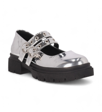 Chika10 Kids Nani 12 silver shoes