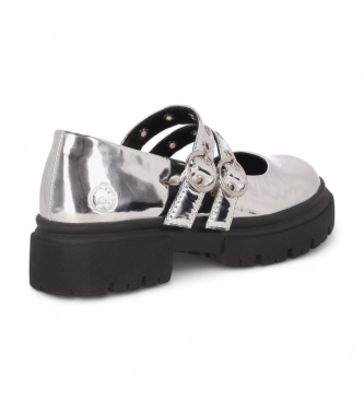 Chika10 Kids Nani 12 silver shoes