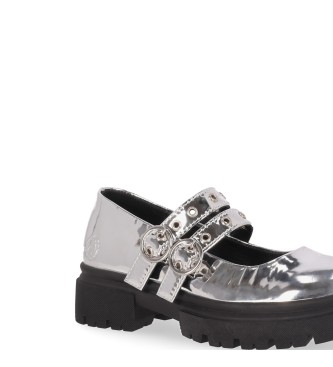 Chika10 Kids Nani 12 silver shoes