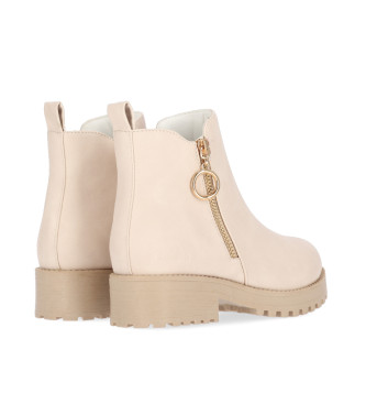 Chika10 Kids Botines New Pony 19N Beige