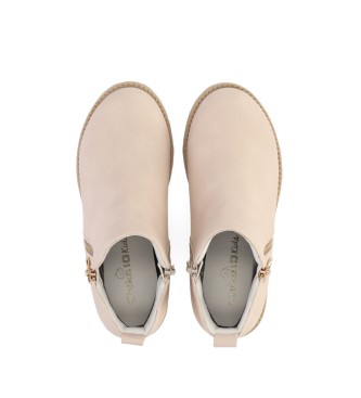 Chika10 Kids Ankelstvler New Pony 19N Beige