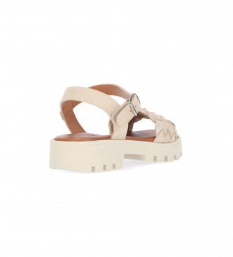 Chika10 Kids Leather Sandals Marion 13 nude