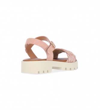 Chika10 Kids Leather Sandals Marion 13 pink