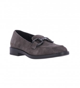 Chika10 Bamby 03 grey leather shoes