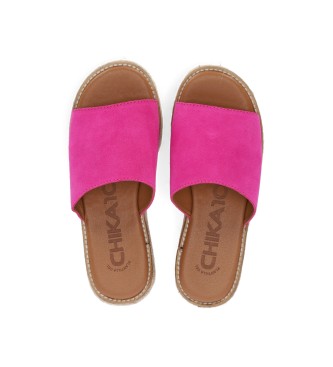 Chika10 Sandaler Bonna 17 rosa -Plattformshjd 6cm