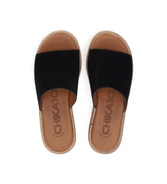 Chika10 Sandals Bonna 17 Black -Platform height 6cm
