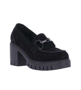 Chika10 Zapatos de Piel Conde 01 negro