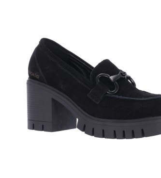 Chika10 Conde 01 leather shoes black