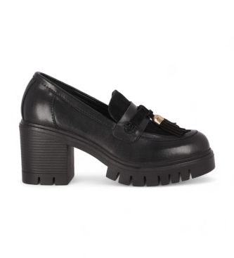 Chika10 Leather Moccasins Conde 09 black