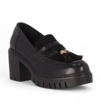 Chika10 Leather Moccasins Conde 09 black