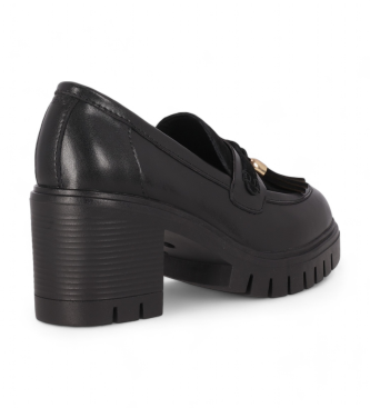 Chika10 Leather Moccasins Conde 09 black