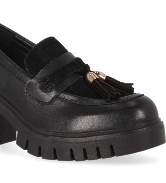 Chika10 Leather Moccasins Conde 09 black