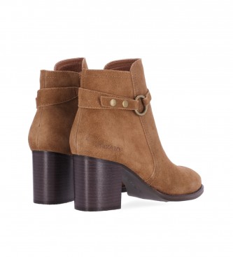 Chika10 Spur Leather Ankle Boots 04 brown