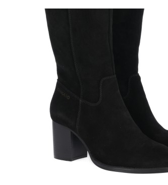 Chika10 Spur Leather Boots 06 black