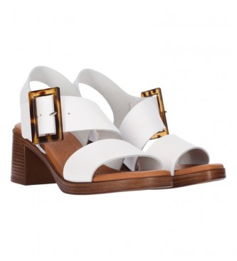 Chika10 Leather sandals Gotica 01 White