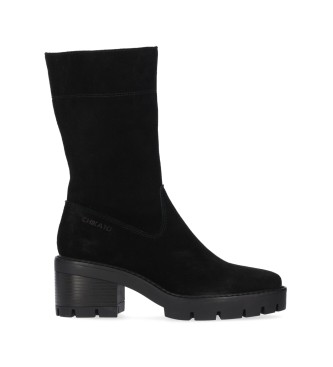 Chika10 Leather boots Jungle 02 black