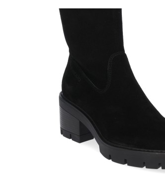 Chika10 Leather boots Jungle 02 black