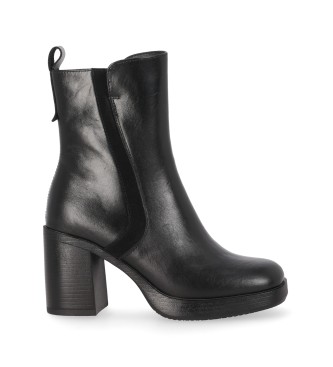 Chika10 Kate 01 - Bottines en cuir noir