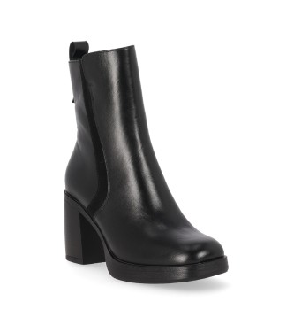 Chika10 Kate 01 - Bottines en cuir noir