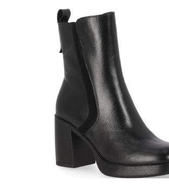 Chika10 Kate 01 - Bottines en cuir noir