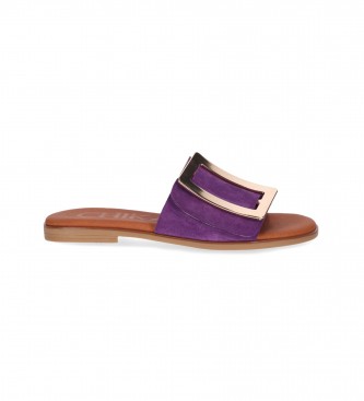 Chika10 Lilac Naira 15 Leather Sandals