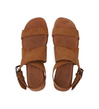 Chika10 Leather sandals NEW CARLA 02 Leather