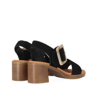 Chika10 Leather Sandals New Gotica 04 black
