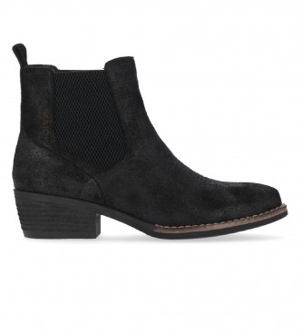 Chika10 Leather ankle boots NEW REBECA 01 Black