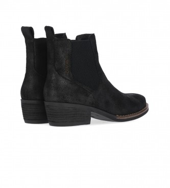 Chika10 Leather ankle boots NEW REBECA 01 Black