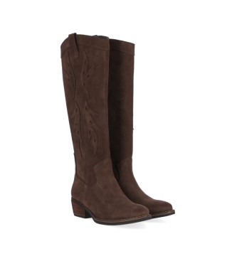Chika10 Boots New Rebeca 04 Brown