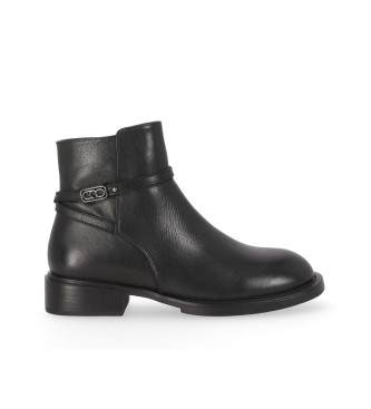 Chika10 Bottines en cuir Praga 01 Noir