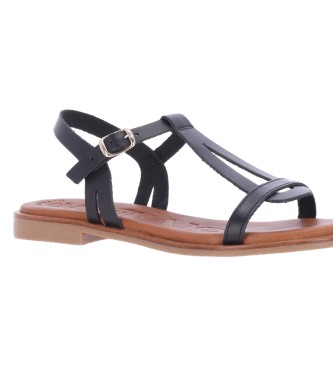 Chika10 Sandals Re Musaka 02 black