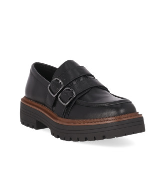 Chika10 Chaussures en cuir Solera 05 Noir