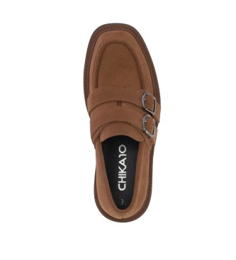 Chika10 Solera 05 brown leather shoes