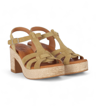 Chika10 Torrox 01 Sandali in pelle beige