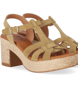 Chika10 Torrox 01 Sandali in pelle beige