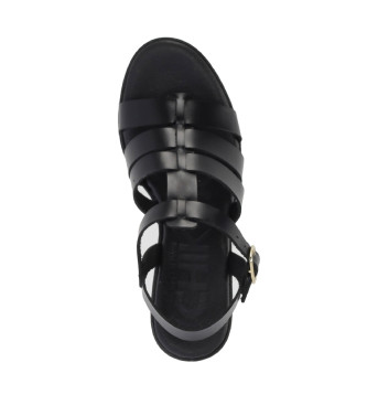 Chika10 Skórzane sandały Torrox 02 czarne
