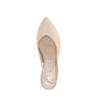 Chika10 Leather Shoes Maiar 01 beige